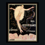 Art Deco French Opera 16 x 20 Print<br><div class="desc">Petits Lits Blancs French Art Deco Opera Print.</div>