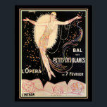 Art Deco French Opera 16 x 20 Print<br><div class="desc">Petits Lits Blancs French Art Deco  Opera Print.</div>