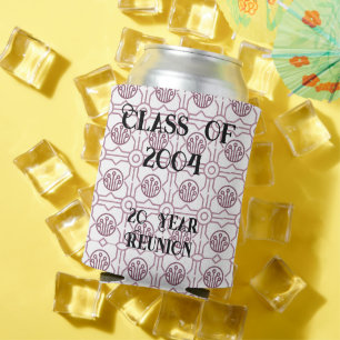 Art Deco Garden Can Cooler