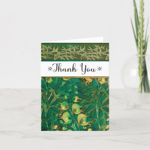 Art Deco Garden Thank You Notes