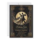 Art Deco Gatsby Roaring 20s Prohibition Birthday