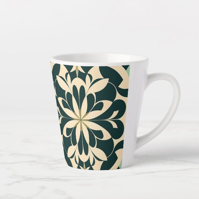 Art Deco Geometric 12oz Mug (Right)