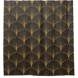 Art Deco Geometric Circles Pattern
