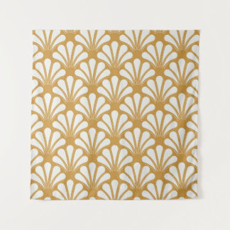Art Deco Geometric Sea Shell Tapestry