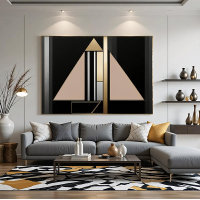 Art Deco Geometric Structure