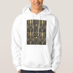 Art Deco Geometric Tiles Luxury. Hoodie