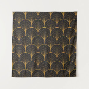 Art Deco, Geometric Vintage Pattern. Tapestry