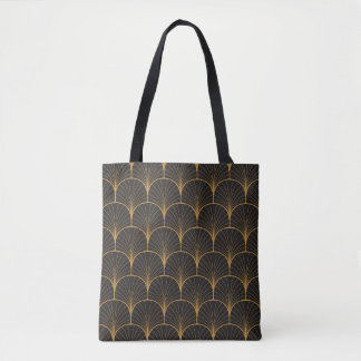 Art Deco, Geometric Vintage Pattern. Tote Bag