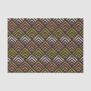 Art deco geometry tissue paper