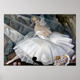 Art Deco Gerda Wegener - The Ballerina Poster