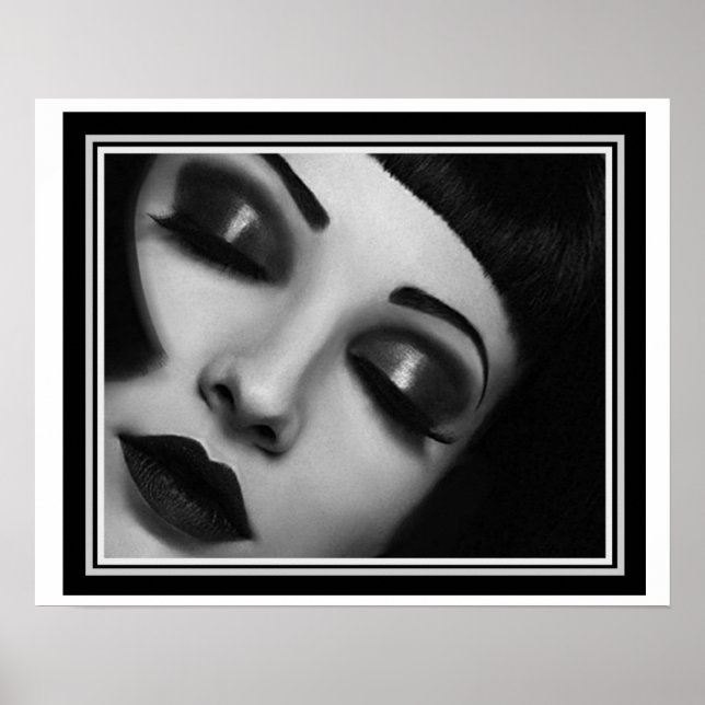 Art Deco "Glamour Girl" Poster 16 x 20 (Front)