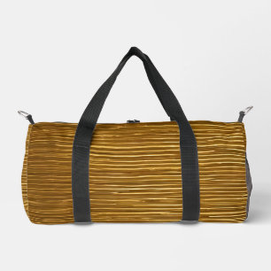 Art Deco Gold Black Vintage Modern Collection Duffle Bag