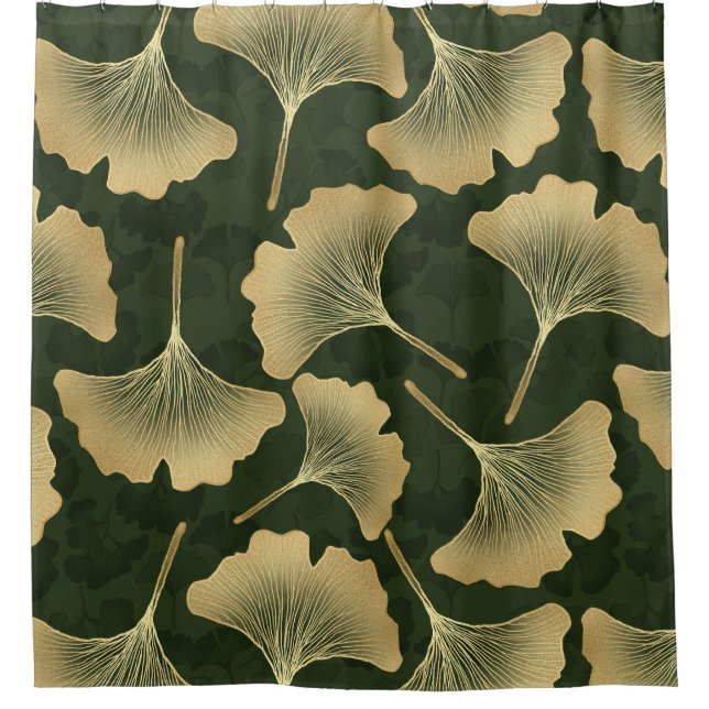 Art Deco Gold Botanical Pattern (Front)