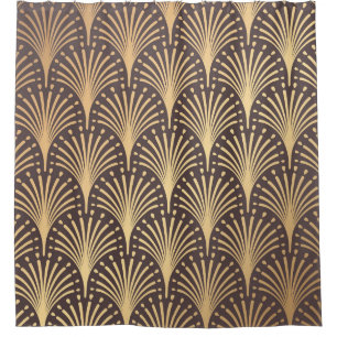 Art Deco Gold: Minimalistic Geometric Luxury