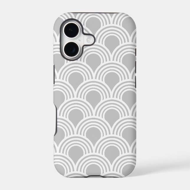 Art Deco Great Gatsby Style Mod Shell Pattern (Back)