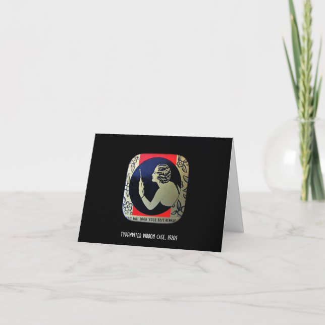 Art Deco greeting card (Front)