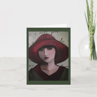 Art Deco Greeting Card