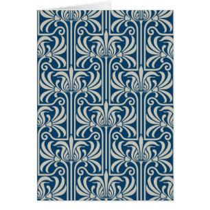 Art Deco Greetings Card