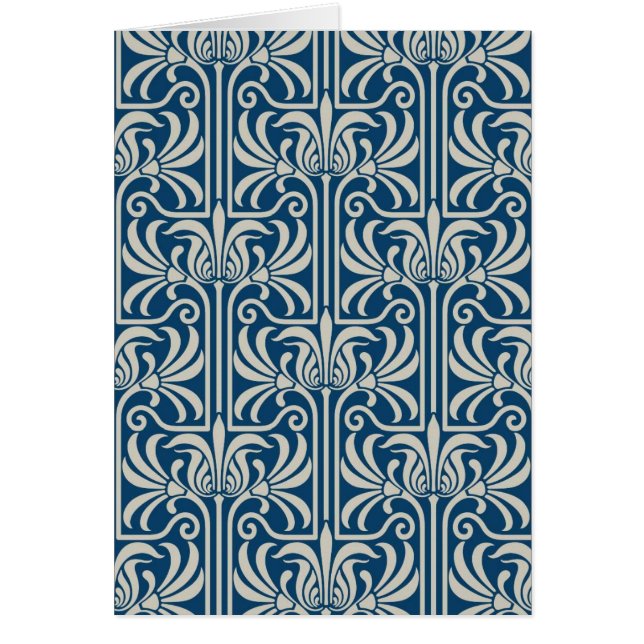 Art Deco Greetings Card (Front)