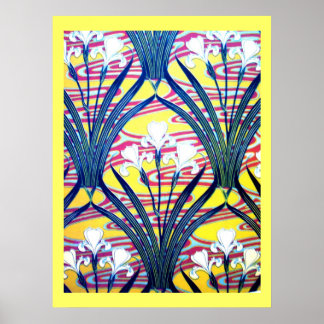 Art Deco Heirloom Poster