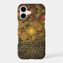 Art Deco Heritage Flag | Belgium | iPhone Case