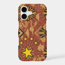 Art Deco Heritage Flag | China | iPhone Case