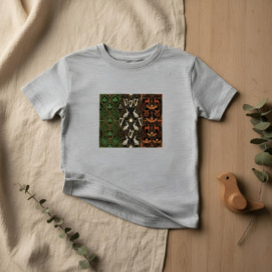Art Deco Heritage Flag Ireland Vintage 1920s Toddler T-shirt