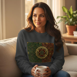 Art Deco Heritage Flag   Portugal   1920s Design Sweatshirt
