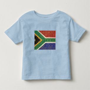 Art Deco Heritage Flag South Africa 1920s Design Toddler T-shirt