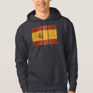 Art Deco Heritage Flag Spain II Classic 1920s Hoodie