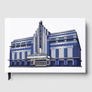 Art Deco Hostel: Vintage Traveler’s Dream Sticker Guest Book