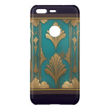 Art Deco In Blue And Gold