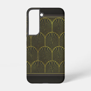 Art Deco In Gold And Black Samsung Galaxy Case