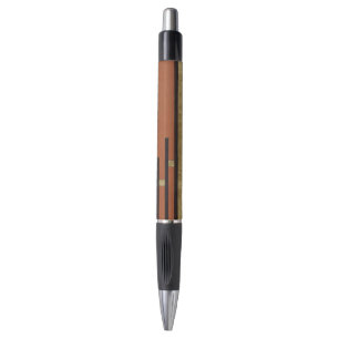 Art Deco In Gold And Tan Pen