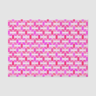 Art Deco industrial chic - pink, fuchsia, orchid Tissue Paper
