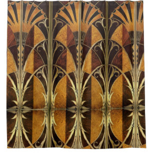 ART DECO INLAID WOOD