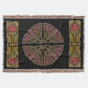 Art Deco Inspirations I Throw Blanket