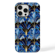 Art Deco Inspired Blue Coloured iPhone / iPad case