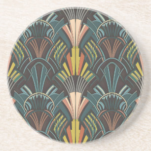 Art Deco-inspired coasters