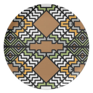 Art Deco Inspired Plate