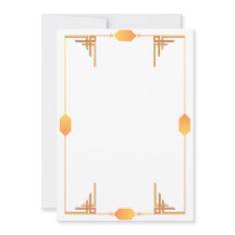 Art Deco Invitation
