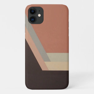 ART DECO iPhone 11 case (mauve/black)