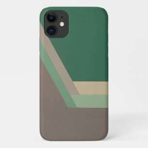 ART DECO iPhone 11 case (mint/grey)