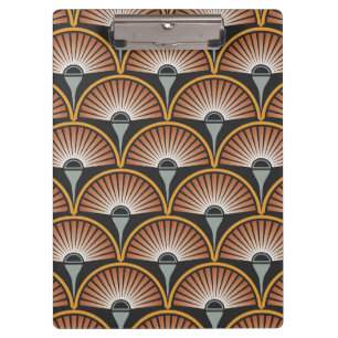 Art Deco Jazz Age Sunset Jukebox Clipboard