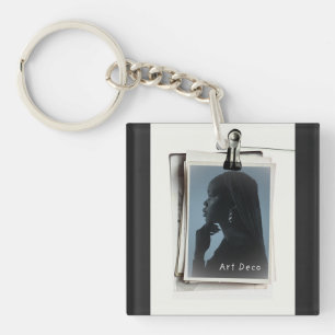 Art Deco Keychain