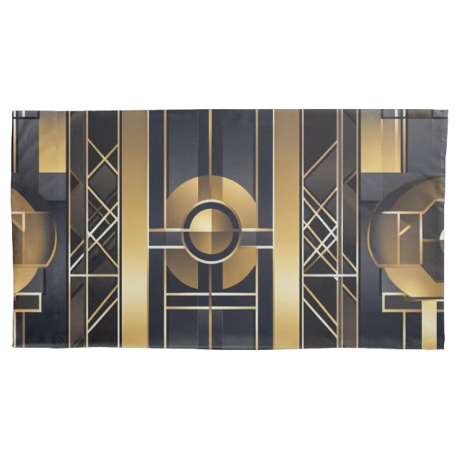 Art Deco King Pillowcase (Front)