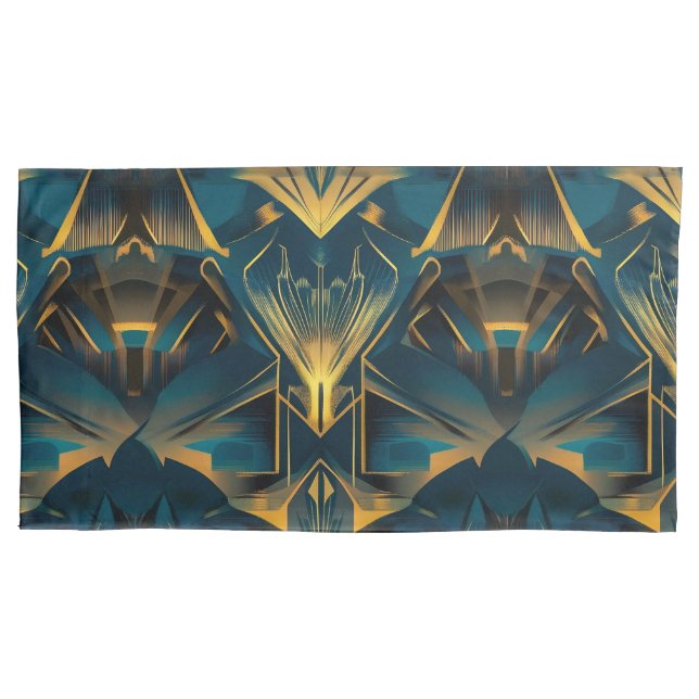 Art Deco King Pillowcase (Front)