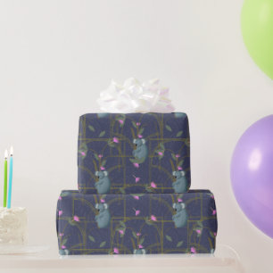 Art Deco Koalas Wrapping Paper