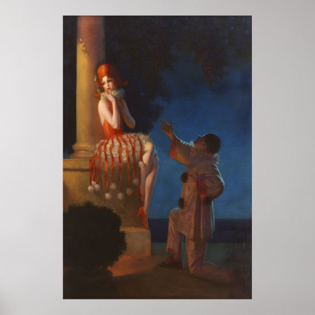 Art déco La proposition d'Edward Eggleston Poster (Devant)
