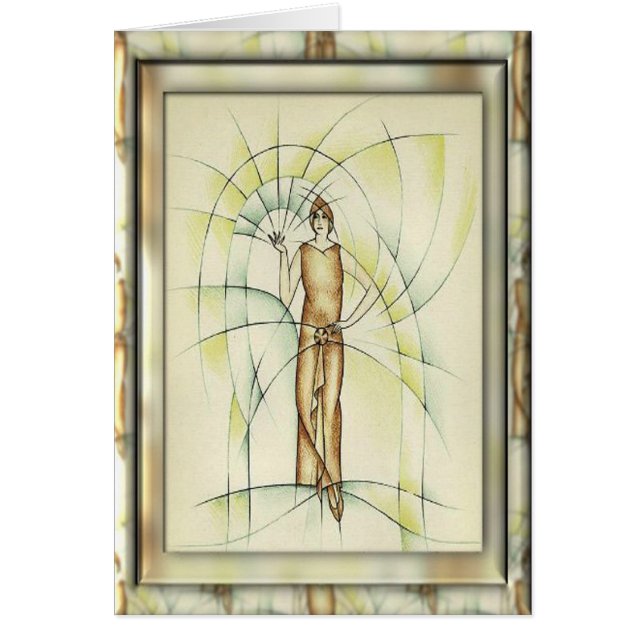 Art Deco Lady (Front)